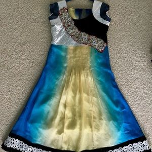 Multicolor Indian Outfit